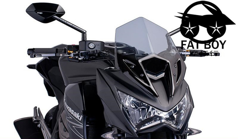 Бесплатная доставка новое мотоциклов лобовое стекло лобовое стекло для Kawasaki Z800 Z 800 2013 - 2014