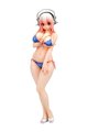 2016 NEW apanese Anime Super Sonic PVC action figure Swimmear Swimsuit Bikini Sonic Figure Sexy girl