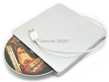 Super Slim USB 2.0 Slot-in Portable Optical DVD-RW Driver, Plug and Play
