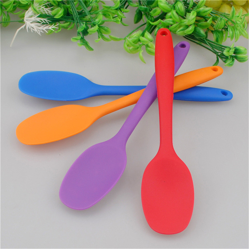Wholesale New Silicone Mixing Spoon Salad Cake Baking Utensil Putty