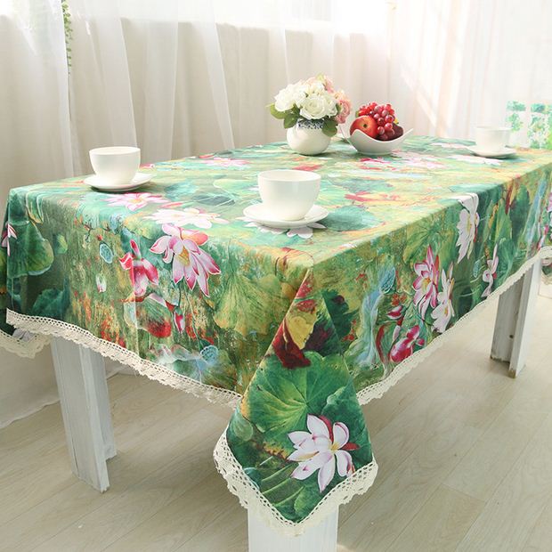 Vintage Style Tablecloth 19