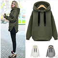 Hot sale winter hoodies women 2015 New fashion Korean Loose Large size thick long sleeve hoody