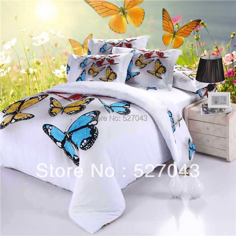 aliexpress com buy purple full queen king size butterfly aliexpress com buy purple full queen king size butterfly