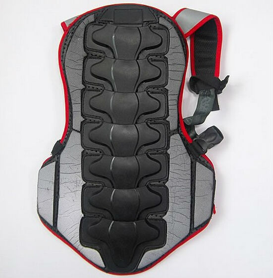 Hot Sale New Breathable Back Protector Back Piece Sports Bike Motorcycle Motocross Racing Skiing Body Armor  / Free Shipping