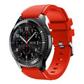 Saat Clock Horloge Relogio Masculino New Fashion Sports Silicone Bracelet Strap Band For Samsung Gear S3