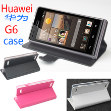 Luxury Original Huawei G6 case cover Good Quality Leather Case hard Back cover For Huawei G