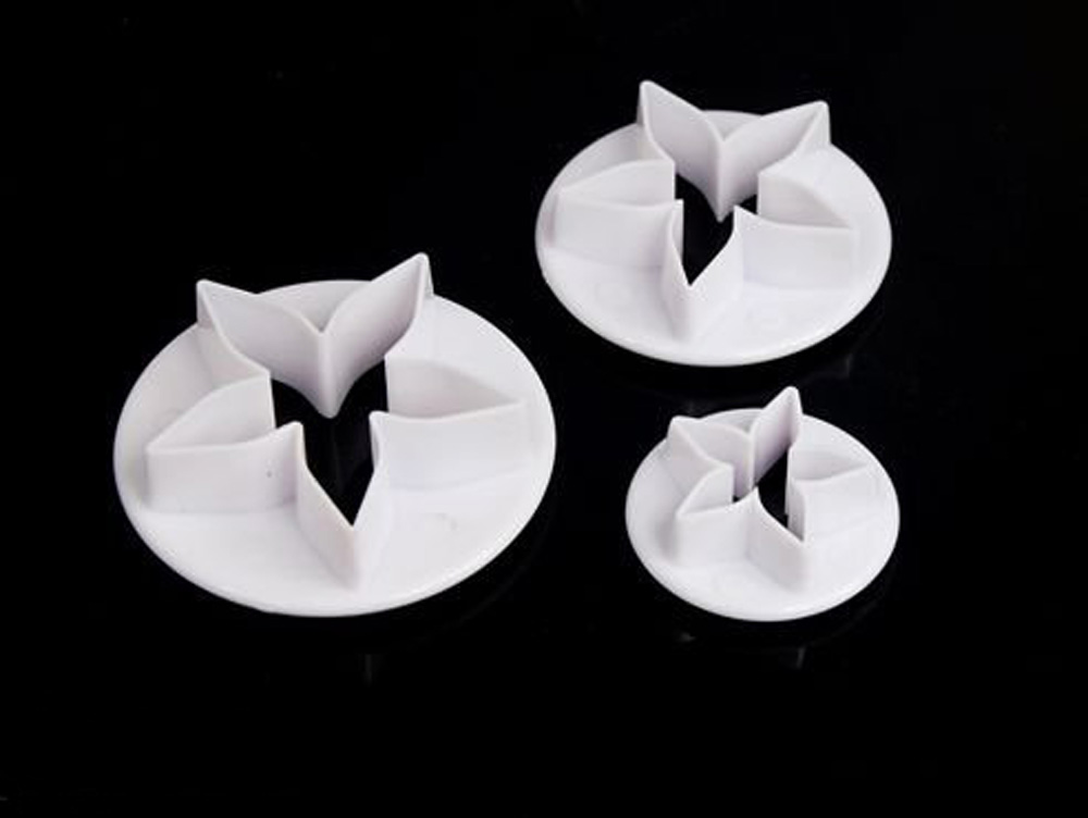 New Queen! 3pcs Calyx Plunger Cutter Flower Petal Craft ...