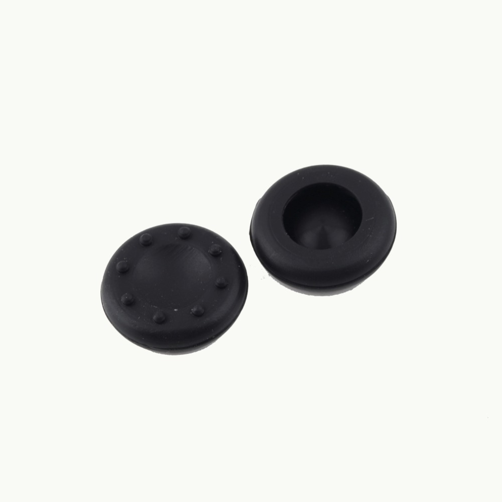 500 pcs Black Analog Controller Joystick Cap Thumb Stick Grip Thumbstick Case Cover for PS4 for Xbox