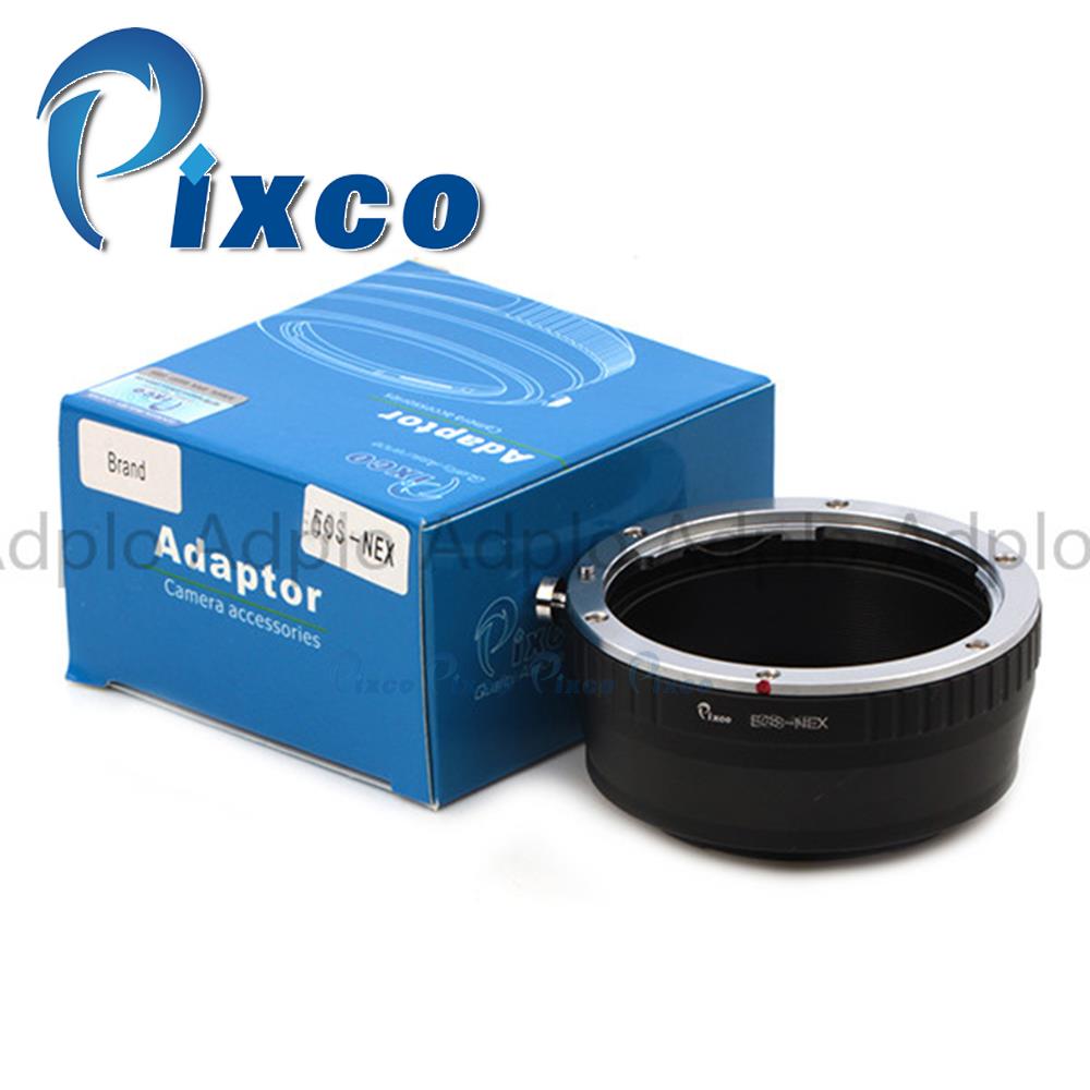 Pixco Lens Adapter Ring Suit For Canon EF E.OS to Sony NEX A5100 A6000 A5000 A3000 5T 3N 6 5R F3 7 5N 5C C3 3 5