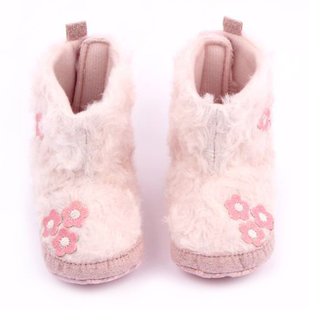 Princess Infants Baby Girls Flower Snow Shoes Toddler Warm ...