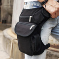 Unisex Canvas Motorcycle BikeTactical Military Messenger Shoulder Hip Bum Fanny Pack Waist Leg Thigh Drop Bag