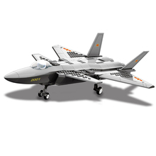 Dr. Luck Military Series Armoured Fighters Helicopters Gunship Building Block Sets Educational DIY Bricks Toys Christmas Gift
