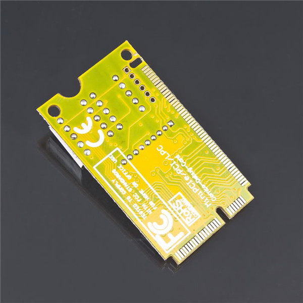 1pc 3 in 1 Mini PCI E LPC PC Analyzer Tester POST Card Test For Notebook