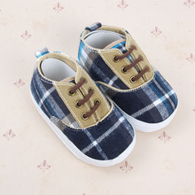 Anti slip Soft Sole Sneakers 3 18M Baby Boy Girls Crib Shoes Faux PU Leather Cotton