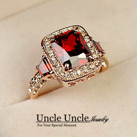 Ruby engagement rings online