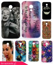 Beauty Marilyn Monroe Skull Beauty Painting Skin Custom Hard Plastic Protective Phone Case Cover for Motorola Moto G2 G 2nd Gen