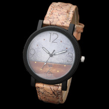 2016 Popular Fashion Leather Quartz Watch Lovers Casual Watch Men Women Watches Unisex Watch Clock Hour