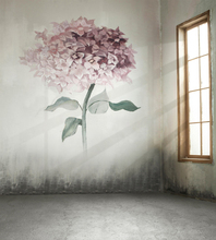300*200cm(10ft*6.5ft) Interior walls painted with flowers windows photography backdrops backgrounds for photo studio