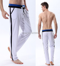 2015 band men s home wear trousers long sexy sports pants casual slack gym sport exercise