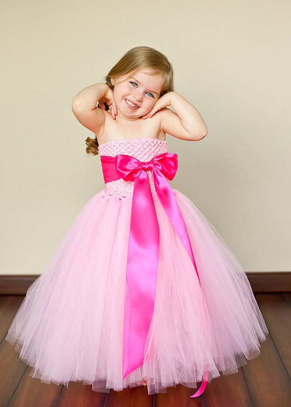 Girls dresses pink