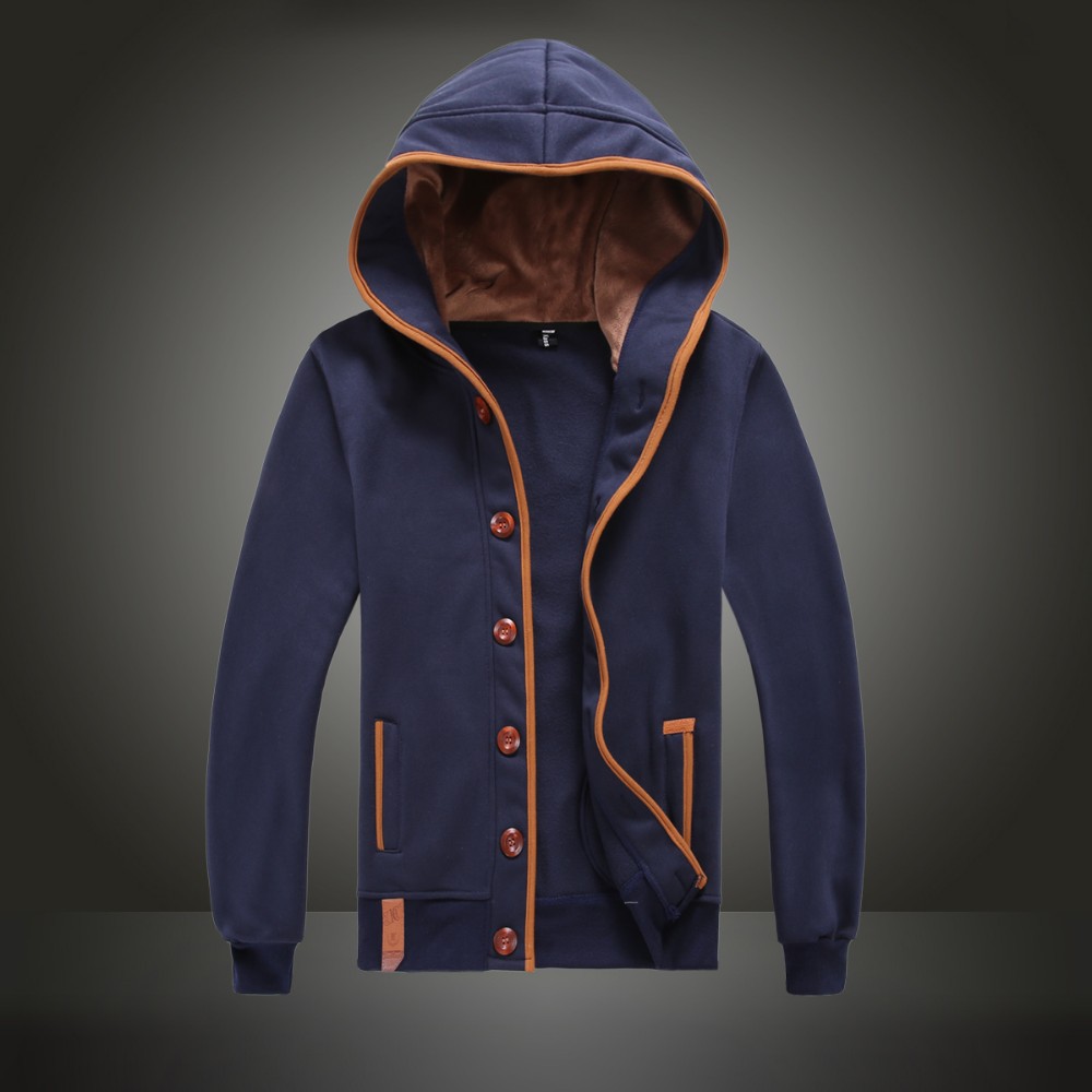 2015 free shipping new man hoody casual men\'s hoodie sweatshirt brand sports 3 color hooded coat T80 (6)