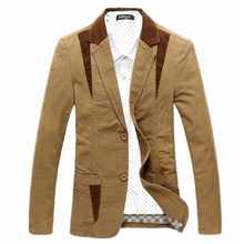 Turn Down Collar Men Fashion Blazers Casual Slim Fit Solid Hot Clothing Spring Wear Business Style Classical Outwear Coat