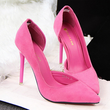 Women Pumps Brand Sexy High Heel Shoes Women Pointed Toe Ladies Shoes High Heels Red Bottom Sapato Feminino