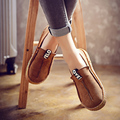 Weweya Plus Size Women Loafers Shoes Round Toe Casual Soft Bottom Flats Wide Slip on Shoes