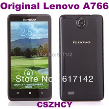 3pcs/lot Lenovo A766 Original Unlocked Dual SIM Card Smart Mobile phone 5Inches 5MP Wifi DHL EMS Free shinpping