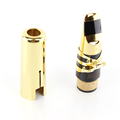 Clarinet Mouthpiece Metal Surface Plating Gold Size 6 The High Drop B Level Playing Clarinet Musical