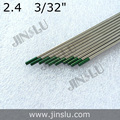 Green Tip 2 4mm x 150mm 10pcs Pure Tungsten Electrode