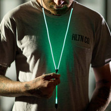 Glow Headphones Luminous Light Metal Headphones Zipper Earphone Glow In The Dark Earphones Headset For Iphone