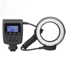 RF550D Macro 48pcs LED Ring Flash Light For Nikon Canon Pentax Olympus Panasonic