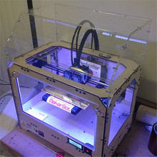 DIY Makerbot Replicator 3d printer 3mm acrylic hood cover plates kit(with screws nuts)