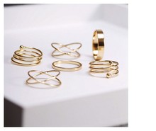 Gold jewelry Knuckle midi punk stackable rings for women bague ring finger rings anel September bijoux women senhor dos aneis