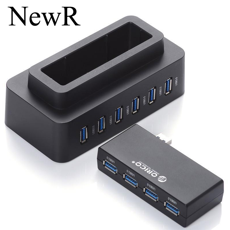 2 in 1 Detachable Portable 10-Ports USB 3.0 HUBS High-Speed 5Gbps Splitter Adapter with 12V4A Power Adapter for Computer laptop