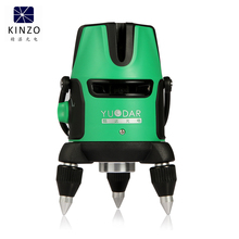Del envío del nuevo lanzamiento YUODAR 4V1H 3 puntos del laser de 5 líneas línea cruzada laser rotativo nivel láser autonivelante nivel láser 5 líneas