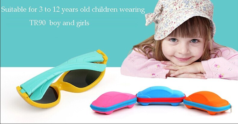 Ultra-soft Kids sunglasses polarized UV mirror does not hurt