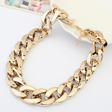 Sunshine jewelry store fashion CCB punk chain chunky necklaces pendants x131 10 free shipping 