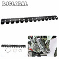 Motorcycle Exhaust Cover Muffler Heat Shield Cover Heel Guard Exhaust Decorative Pipe For Harley Suzuki Yamaha