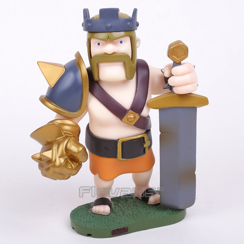 COC Toys Archer Queen Barbarian King Wizard Giant Hog Rider Grand Warden PE...