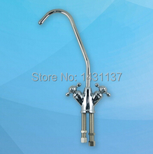 high quality brass water dispenser hot and cold double lever direct drinking faucet kitchen faucet dispenser faucet