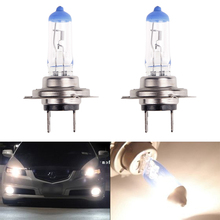 Big Promotion Super White H7 100W LED Car Vehicle Auto Halogen Fog Headlight Head Lights Lamp Bulb DC12V 2pcs #74367