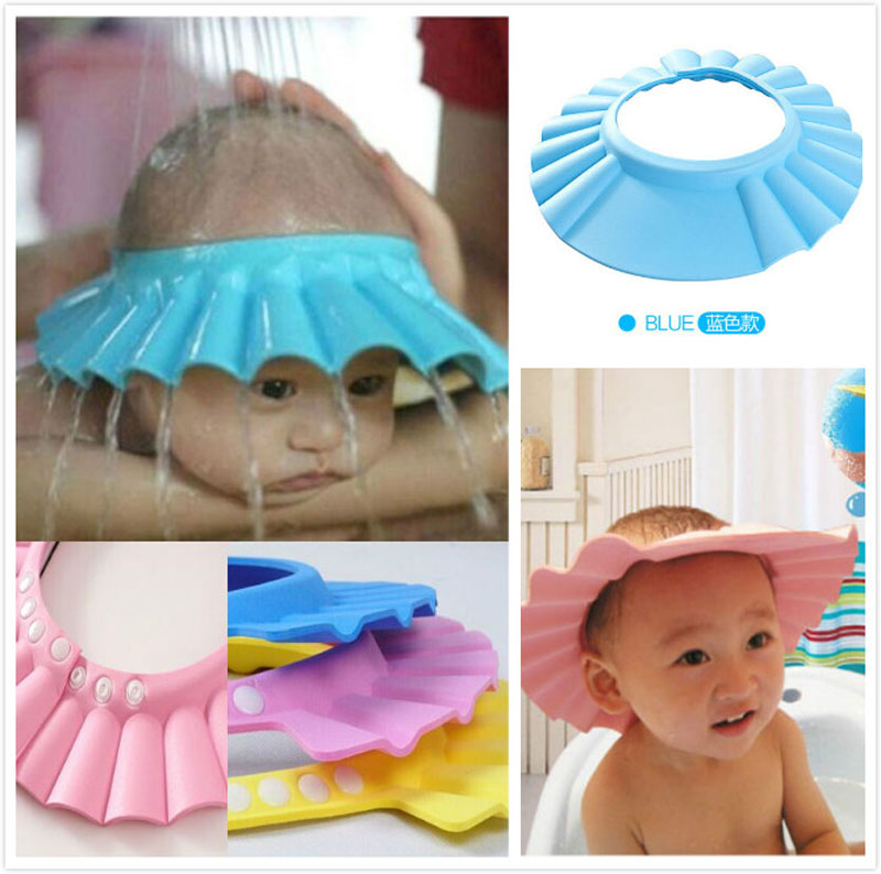 Baby Kid Toddlers Hair Wash Cap Hat 