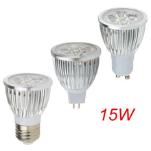 Free Shipping High Power GU10 15W CREE LED Bulb Light Lamp 12W 9W MR16 E27 Spotlight