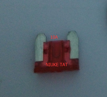 10pcs Mini Auto fuse 10A Boat Blade Fuse 10A Car fuse Automotive fuse 10A Free shipping