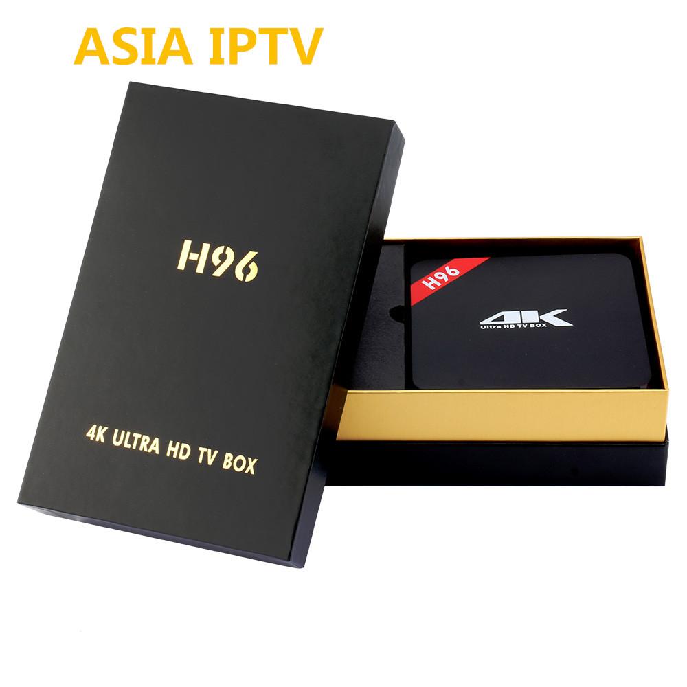 H96 4K S905 Android Tvbox With Newest JAPAN font b IPTV b font APP Included Japanese