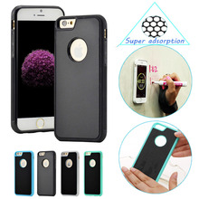 Antigravity TPU Frame For iPhone 6 6S 6 plus Anti gravity Nano Suction Cover Adsorbed car Hard Case Shell Back for iPhone6