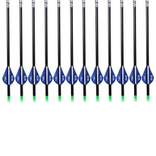 12 pcs lot New 31 inch Long Carbon Shaft Carbon Arrows with Steel Point Spine 350