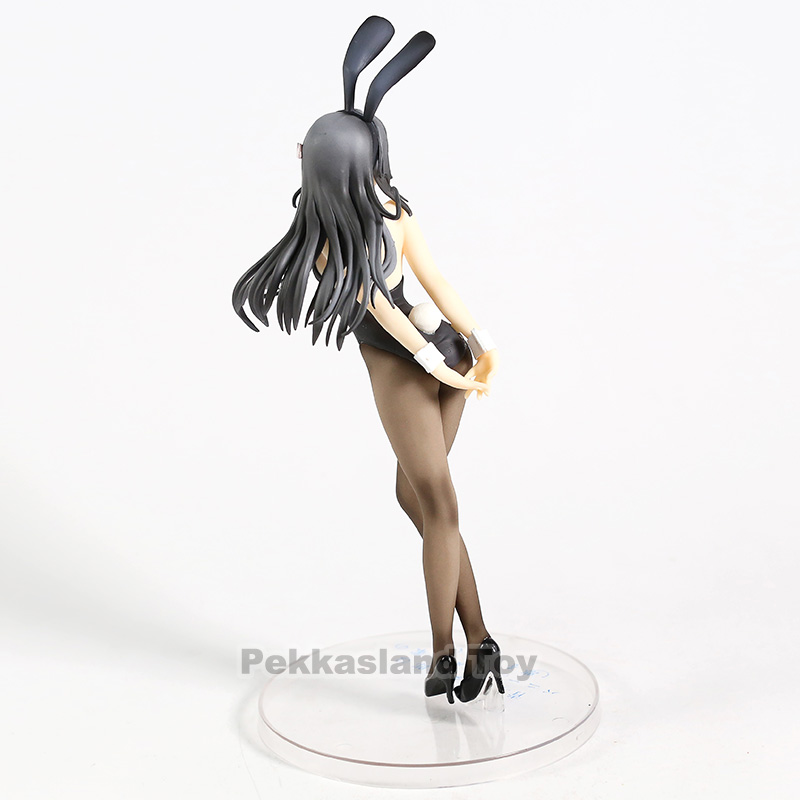 Seishun Buta Yarou wa Bunny Girl Sakurajima Mai PVC Figur Spielzeug Statue  20cm 